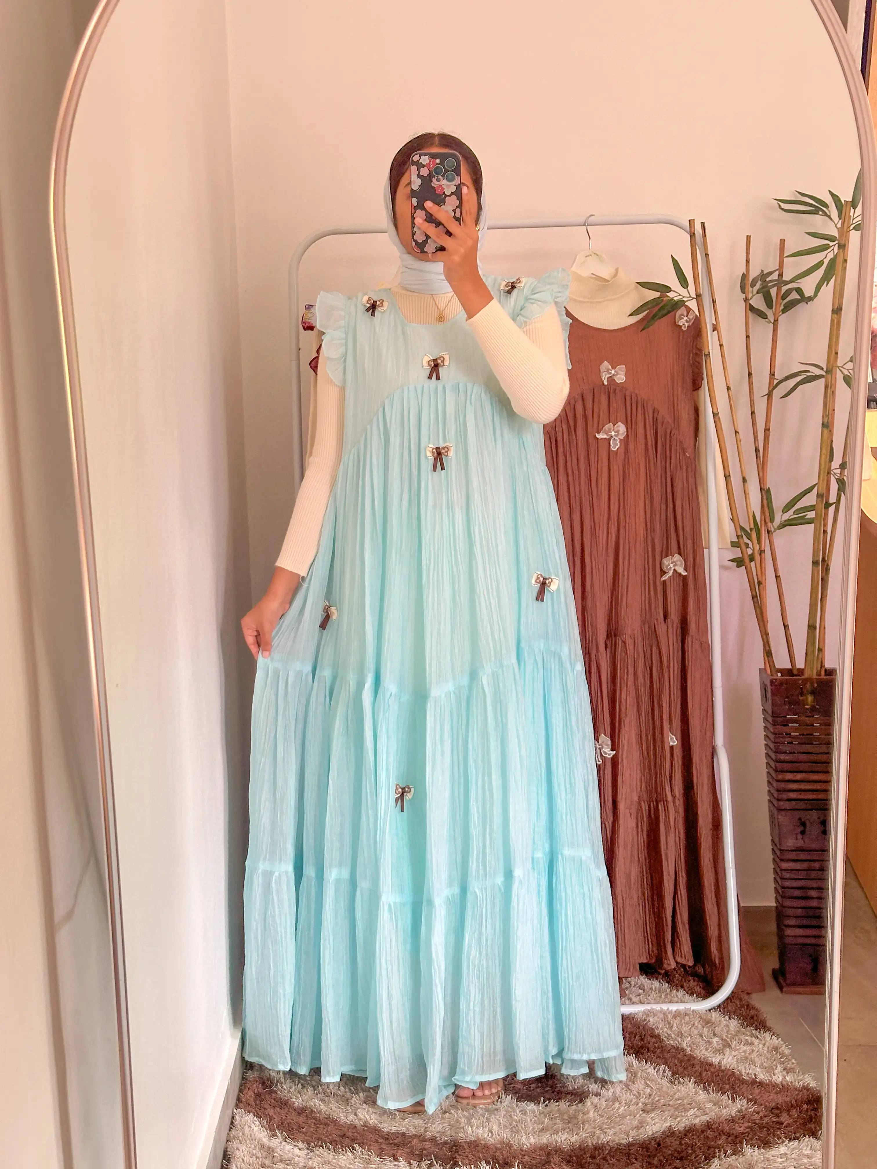 Ribbon Bloom Dress
